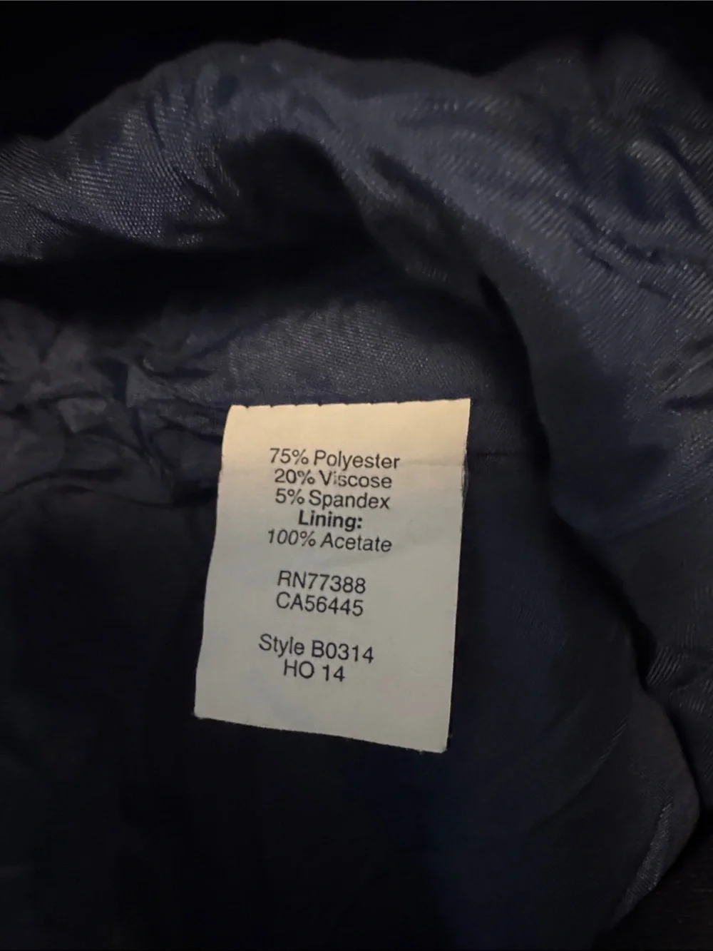J. Crew Navy Circle Skirt with Panel Seams
